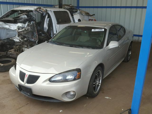 2G2WP552481164837 - 2008 PONTIAC GRAND PRIX GOLD photo 2
