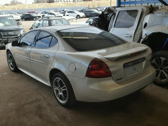 2G2WP552481164837 - 2008 PONTIAC GRAND PRIX GOLD photo 3