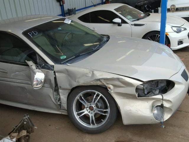 2G2WP552481164837 - 2008 PONTIAC GRAND PRIX GOLD photo 9
