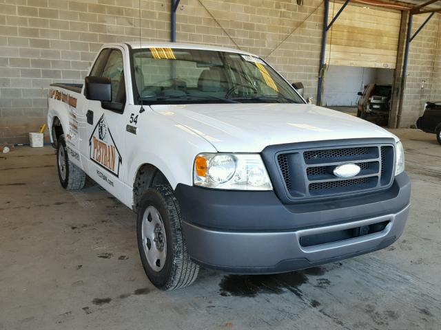 1FTRF12218KE93858 - 2008 FORD F150 WHITE photo 1