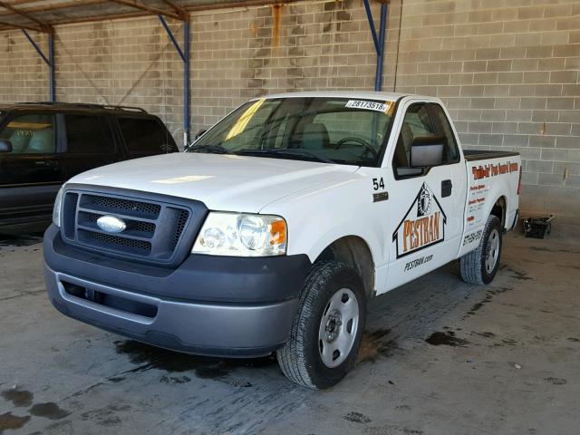 1FTRF12218KE93858 - 2008 FORD F150 WHITE photo 2