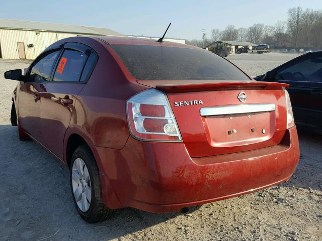 3N1AB6AP5BL674568 - 2011 NISSAN SENTRA 2.0 RED photo 3