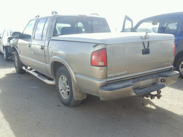 1GTDT13XX3K166154 - 2003 GMC SONOMA GRAY photo 3