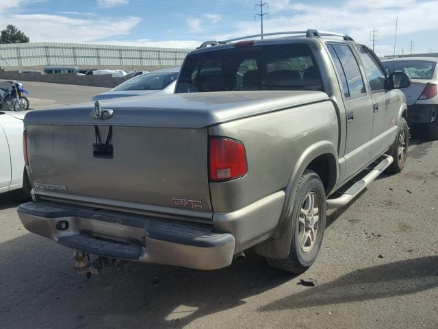 1GTDT13XX3K166154 - 2003 GMC SONOMA GRAY photo 4