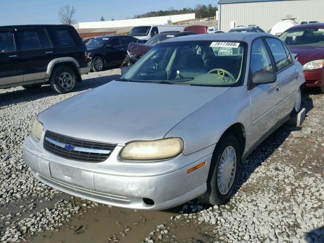 1G1ND52J92M709009 - 2002 CHEVROLET MALIBU SILVER photo 2