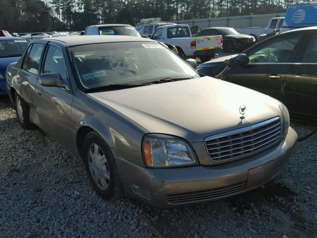 1G6KD54Y84U145119 - 2004 CADILLAC DEVILLE GOLD photo 1