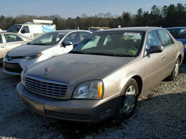 1G6KD54Y84U145119 - 2004 CADILLAC DEVILLE GOLD photo 2