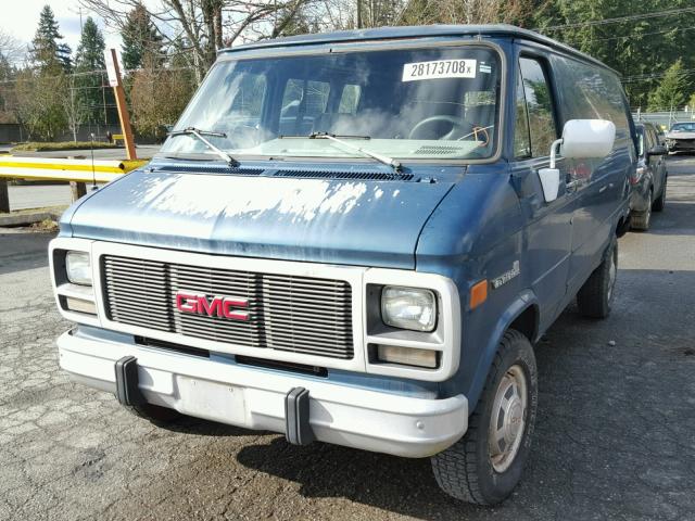 2GTGG35KXN4522862 - 1992 GMC VANDURA G3 TEAL photo 2