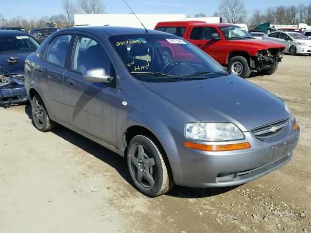 KL1TD56676B630967 - 2006 CHEVROLET AVEO BASE Boz foto 1