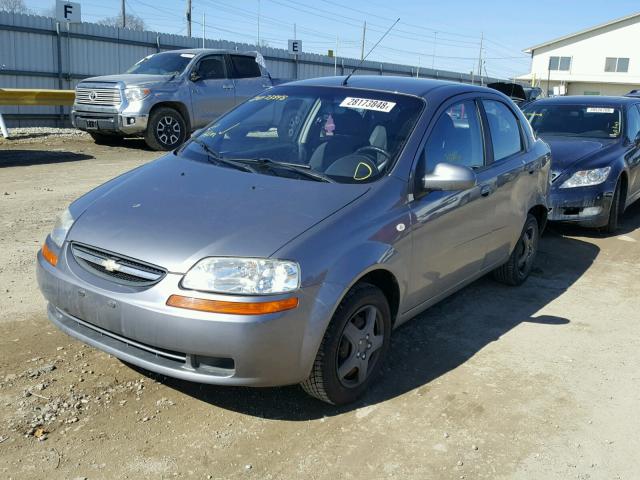 KL1TD56676B630967 - 2006 CHEVROLET AVEO BASE Boz foto 2