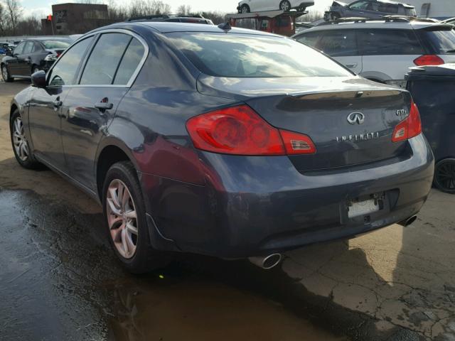 JNKCV61F39M353387 - 2009 INFINITI G37 CHARCOAL photo 3