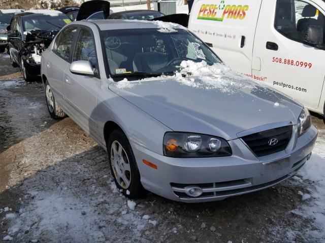 KMHDN46D64U881723 - 2004 HYUNDAI ELANTRA GL SILVER photo 1