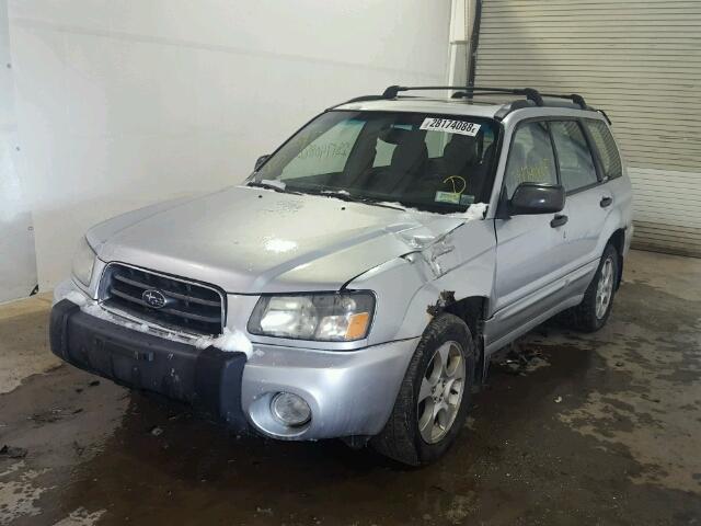 JF1SG65663H712061 - 2003 SUBARU FORESTER 2 SILVER photo 2