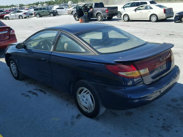 1G8ZG1271VZ327779 - 1997 SATURN SC2 BLUE photo 3