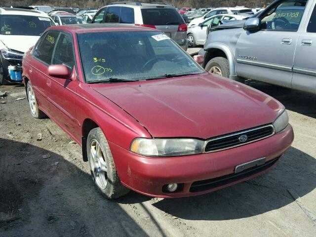 4S3BD6558S7225877 - 1995 SUBARU LEGACY LS RED photo 1