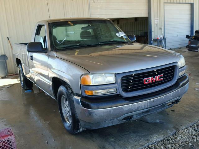 1GTEC14W9YE109959 - 2000 GMC NEW SIERRA BEIGE photo 1