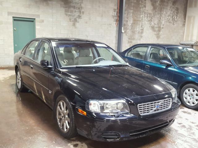 YV1TH59H341382868 - 2004 VOLVO S80 2.5T BLACK photo 1