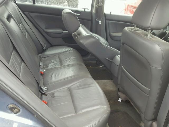 1HGCM66847A046440 - 2007 HONDA ACCORD EX BLUE photo 6