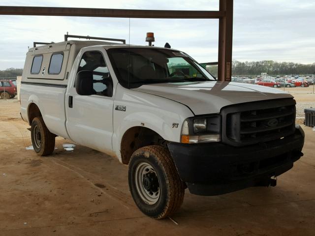 1FTNF21L92EB39543 - 2002 FORD F250 SUPER WHITE photo 1