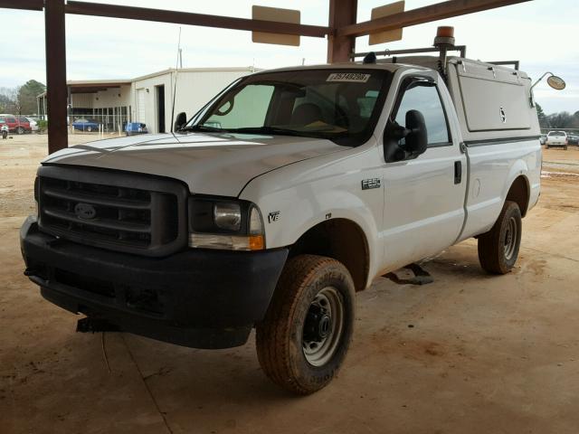 1FTNF21L92EB39543 - 2002 FORD F250 SUPER WHITE photo 2