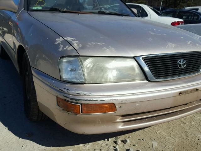 4T1BF12B5TU107534 - 1996 TOYOTA AVALON XL GOLD photo 9