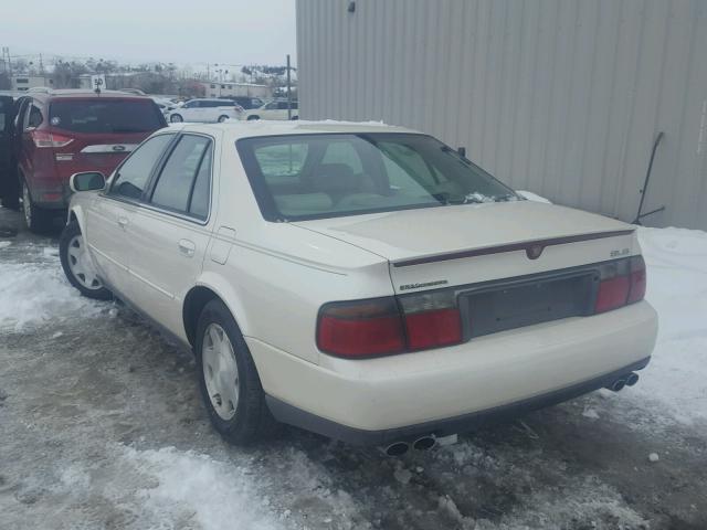 1G6KS54Y0YU332074 - 2000 CADILLAC SEVILLE SL WHITE photo 3