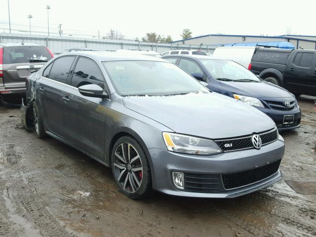 3VW4A7AJ0CM067386 - 2012 VOLKSWAGEN JETTA GLI GRAY photo 1