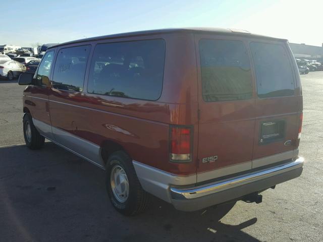 1FMRE1126XHB95186 - 1999 FORD ECONOLINE MAROON photo 3