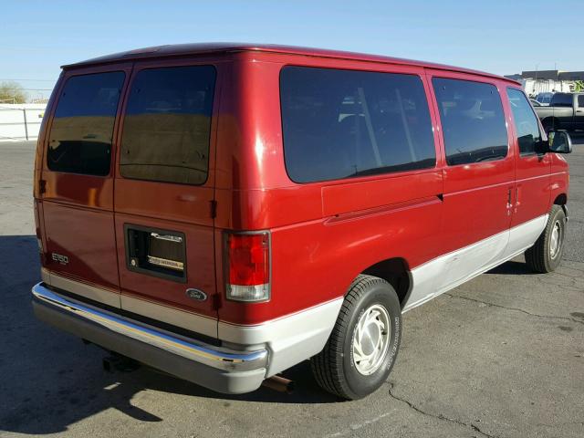 1FMRE1126XHB95186 - 1999 FORD ECONOLINE MAROON photo 4