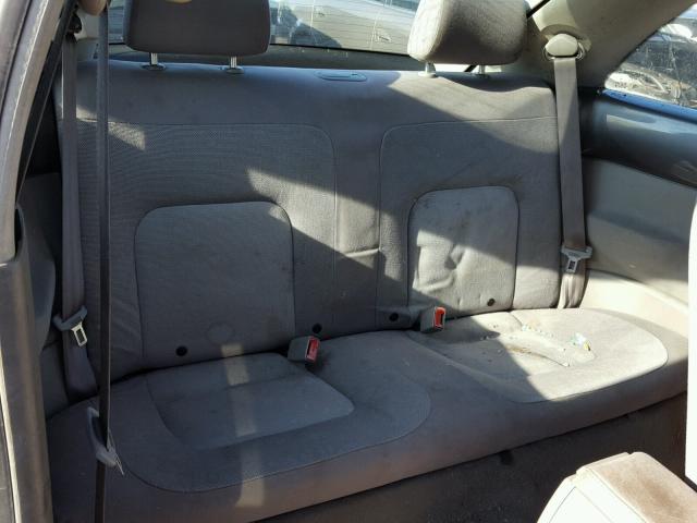 3VWCR31C04M413551 - 2004 VOLKSWAGEN NEW BEETLE GRAY photo 6