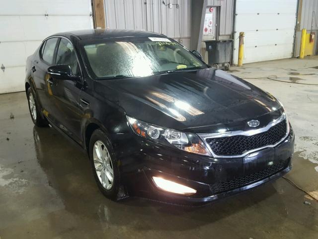 KNAGM4A78C5287338 - 2012 KIA OPTIMA LX BLACK photo 1