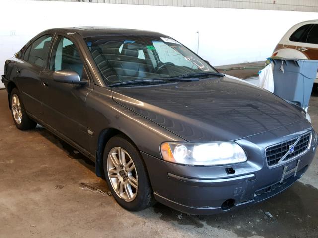 YV1RH592762547047 - 2006 VOLVO S60 2.5T GRAY photo 1