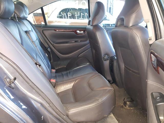 YV1RH592762547047 - 2006 VOLVO S60 2.5T GRAY photo 6