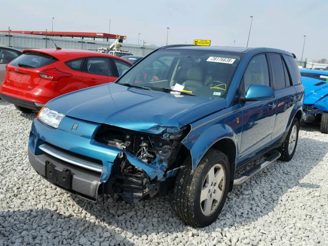 5GZCZ63465S813583 - 2005 SATURN VUE BLUE photo 2