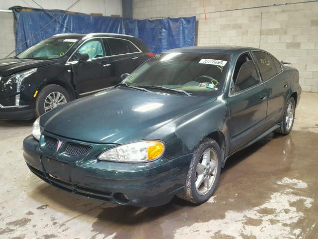 1G2NF52F53C103487 - 2003 PONTIAC GRAND AM S GREEN photo 2