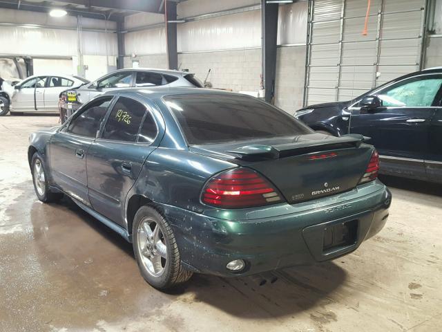 1G2NF52F53C103487 - 2003 PONTIAC GRAND AM S GREEN photo 3
