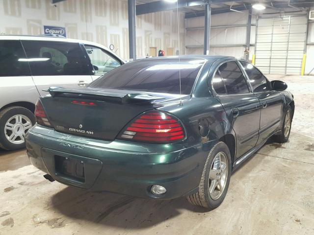 1G2NF52F53C103487 - 2003 PONTIAC GRAND AM S GREEN photo 4