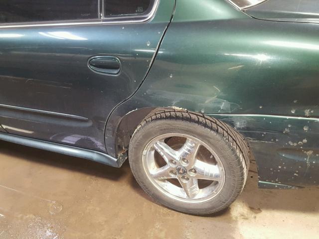 1G2NF52F53C103487 - 2003 PONTIAC GRAND AM S GREEN photo 9