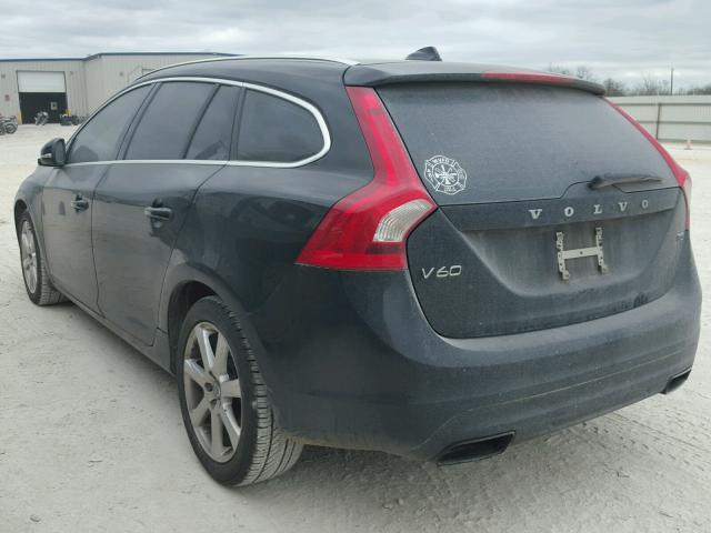 YV140MEK3G1316428 - 2016 VOLVO V60 T5 BLACK photo 3