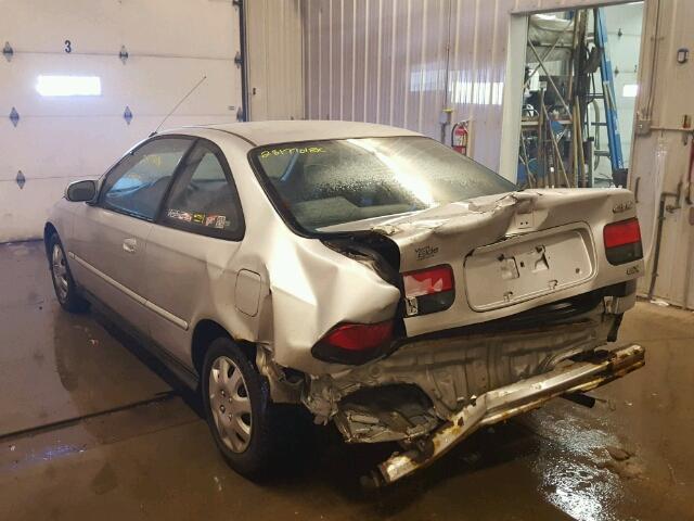 1HGEJ8245YL049983 - 2000 HONDA CIVIC EX SILVER photo 3