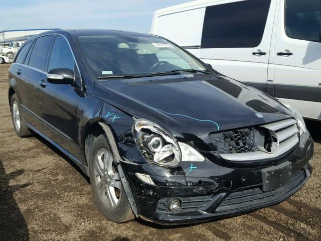 4JGCB56E58A064608 - 2008 MERCEDES-BENZ R 350 BLACK photo 1