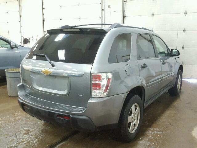 2CNDL23F666208304 - 2006 CHEVROLET EQUINOX LS GRAY photo 4