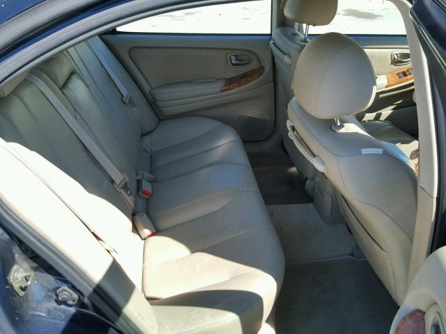 JNKDA31A52T013673 - 2002 INFINITI I35 BLUE photo 6