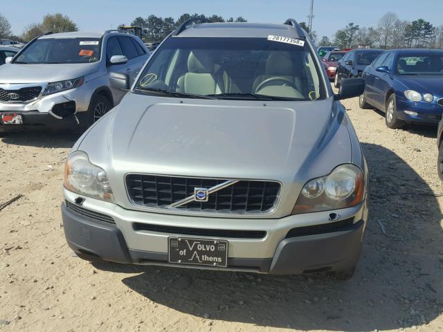 YV1CM59H541079361 - 2004 VOLVO XC90 GRAY photo 9