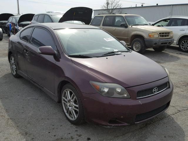 JTKDE177470200555 - 2007 TOYOTA SCION TC 栗色 照片 1