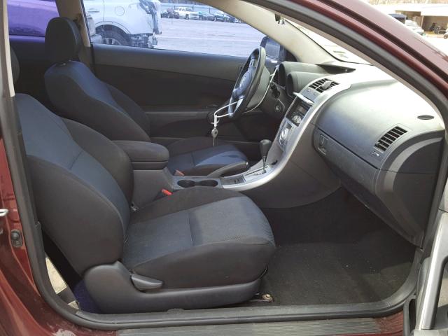 JTKDE177470200555 - 2007 TOYOTA SCION TC 栗色 照片 5