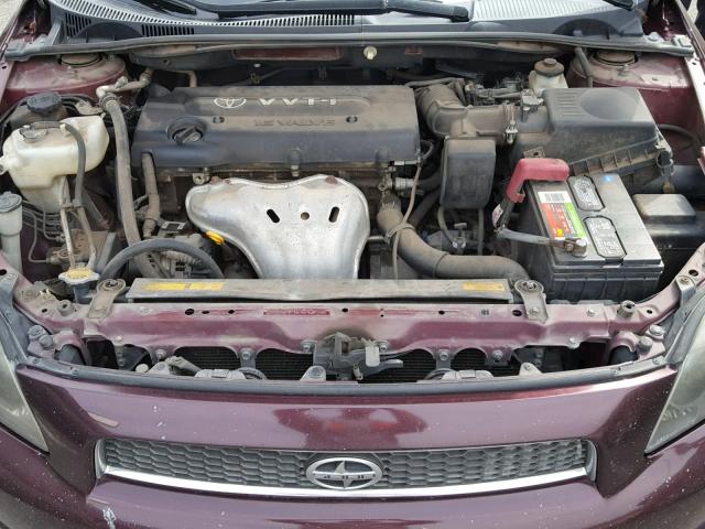 JTKDE177470200555 - 2007 TOYOTA SCION TC 栗色 照片 7