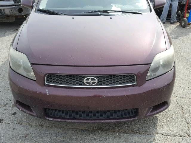 JTKDE177470200555 - 2007 TOYOTA SCION TC 栗色 照片 9