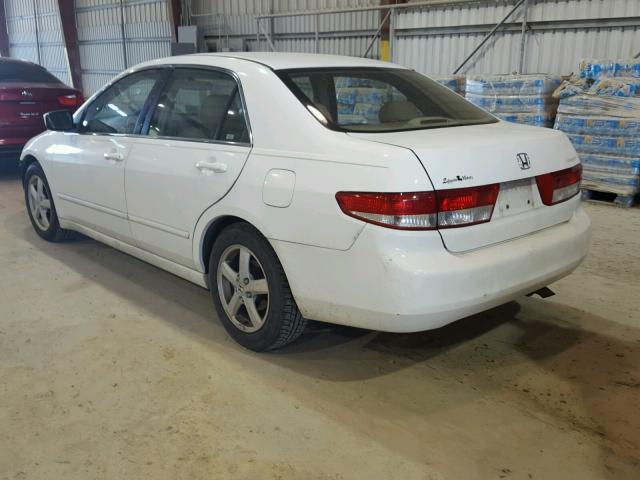 JHMCM56683C048020 - 2003 HONDA ACCORD EX WHITE photo 3