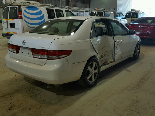 JHMCM56683C048020 - 2003 HONDA ACCORD EX WHITE photo 4